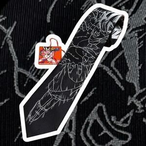 NWT Dragon Ball Z Son Goku Necktie Bandai Japan Licensed Kamehameha Tie Anime